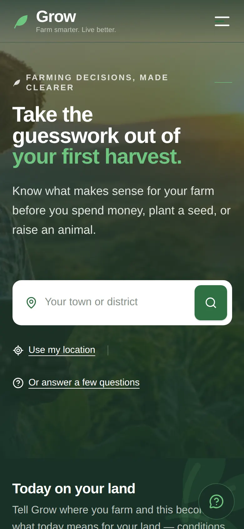 GROW on a phone